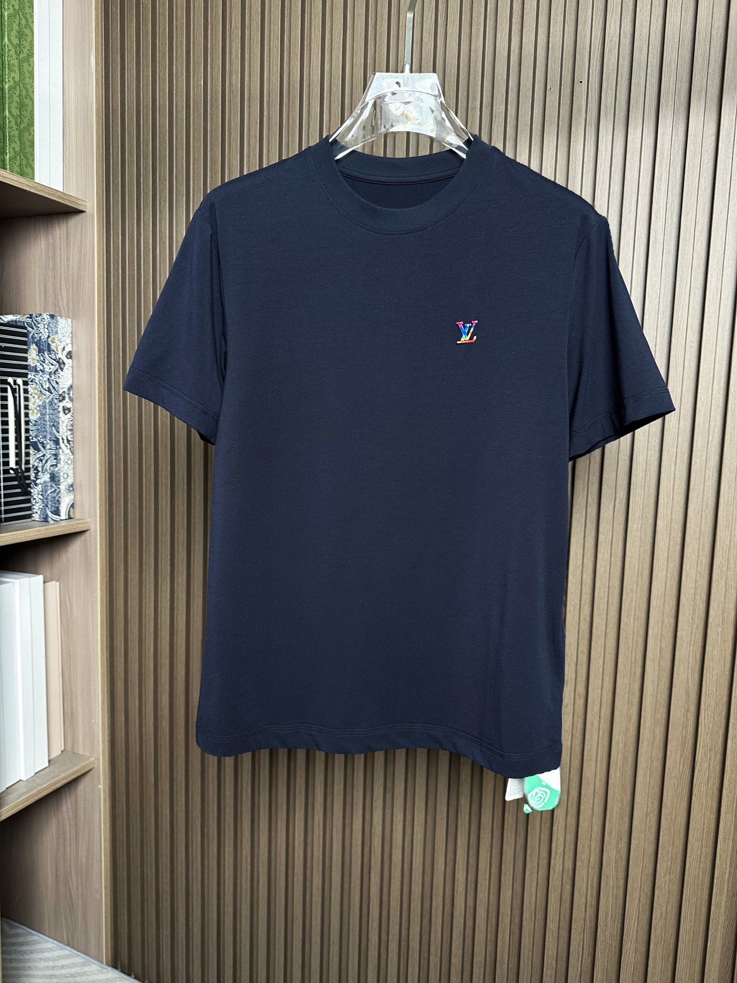 （藏蓝色～）LV驴家2026SS春夏新款选用客供进口（48.5%的兰精莫代尔加41.5%的精疏棉加10%