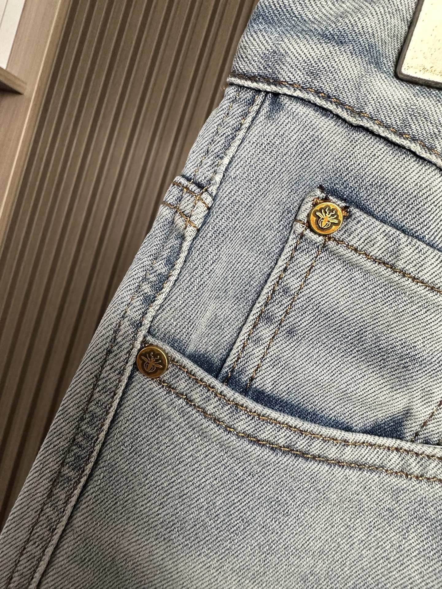 . 🔥CD迪奥26SS春夏新款休闲牛仔裤，高端品质，面料超级柔软舒适 小直筒版型，上身修长，万能搭配款码