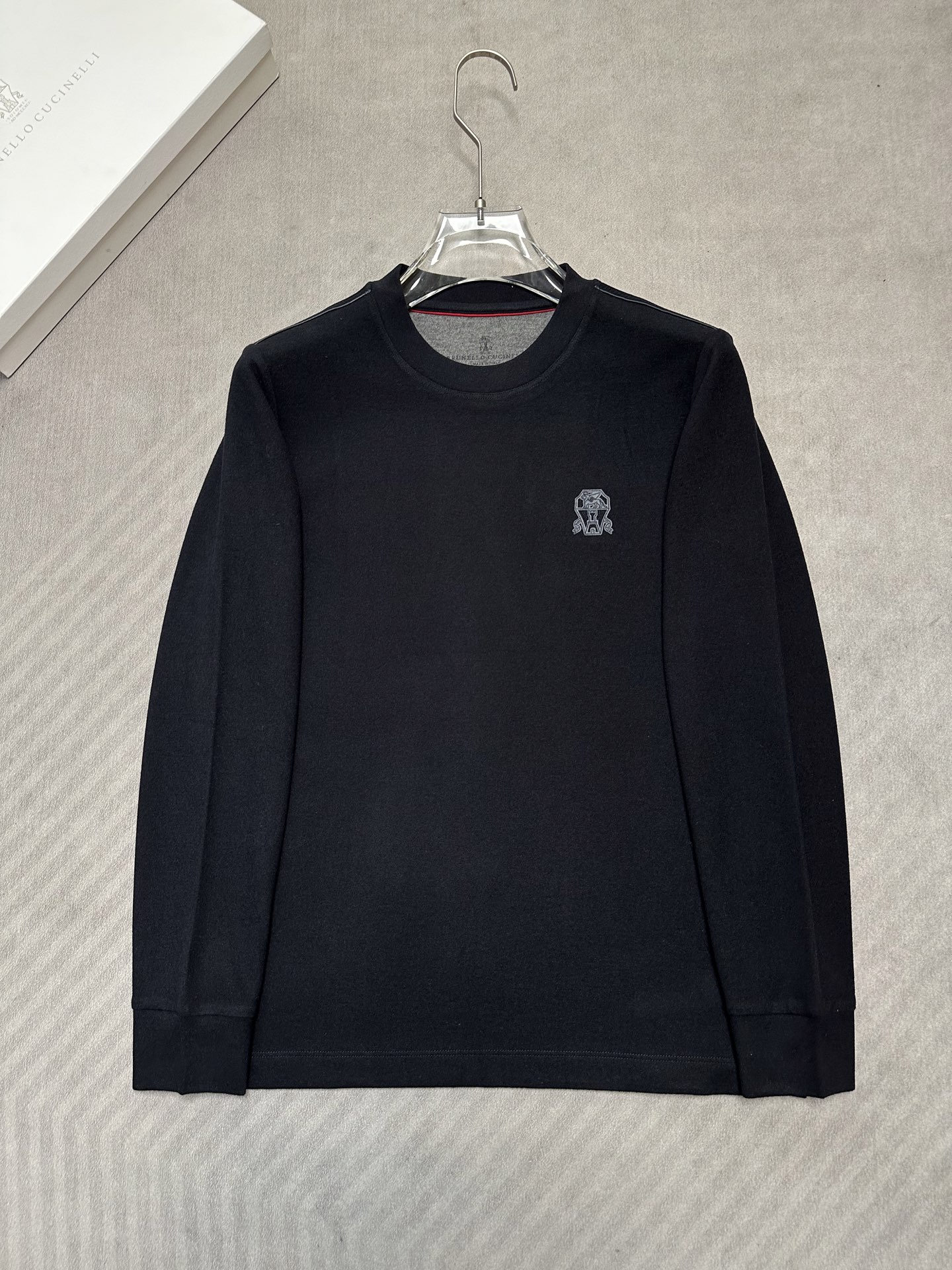 （藏青～）Brunello Cucinelli26秋冬爆款打底衫      Brunello Cucinelli男士简约