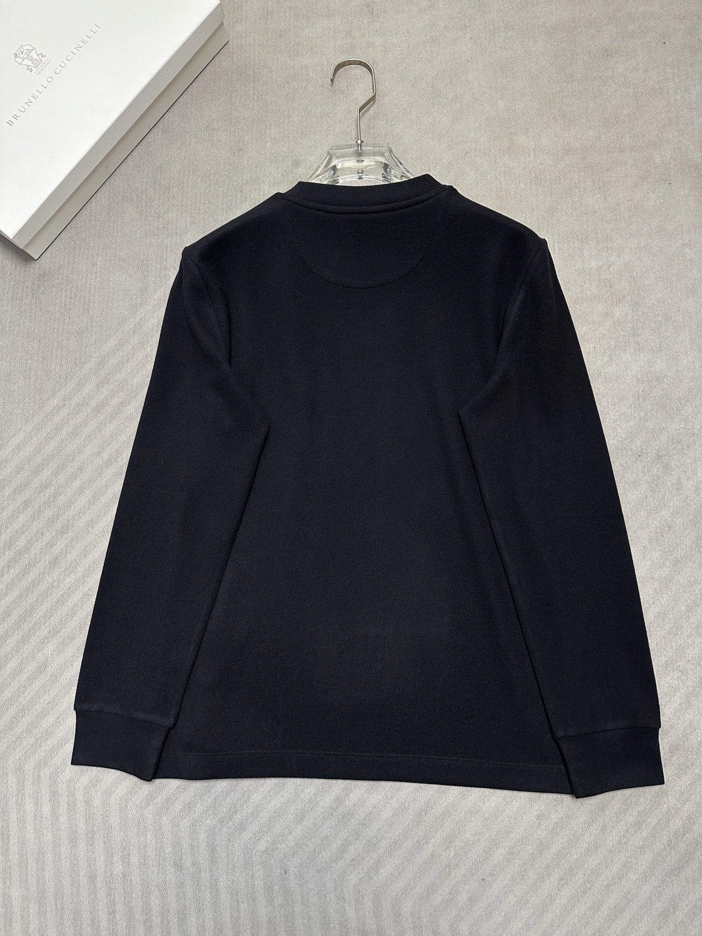 （藏青～）Brunello Cucinelli26秋冬爆款打底衫      Brunello Cucinelli男士简约