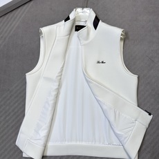 (白~)Loro Piana26秋冬新款马甲 轻奢撞色领空气层男士马甲,甄选三层中空空气层面料70%人棉+17% (白~)Loro Piana26秋冬新款马甲 轻奢撞色领空气层男士马甲,甄选三层中空空气层面料70%人棉+17%