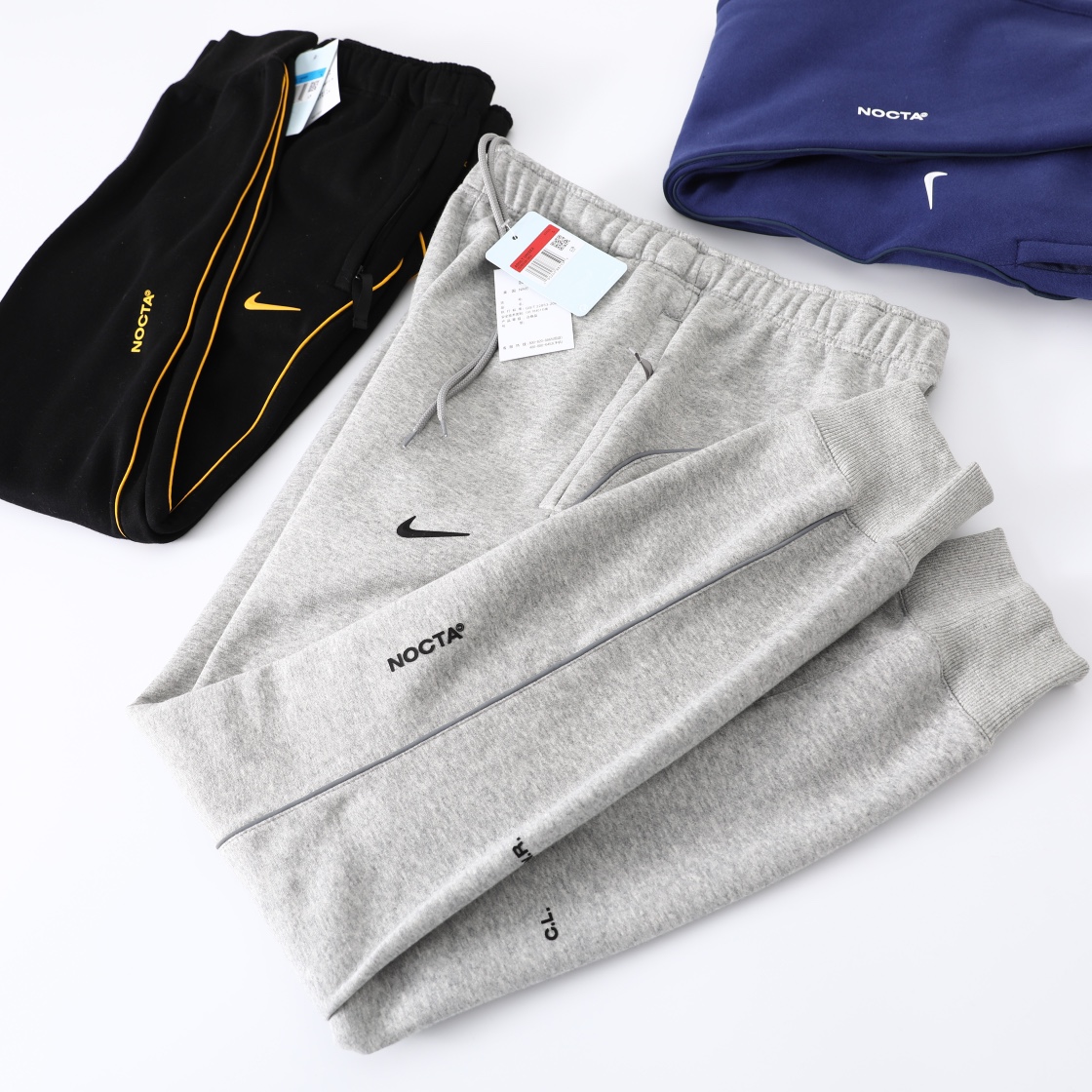 Nike x Drake NOCTA Velvet Pants: Reflective, Stamped, Various Colors & Sizes - 图片 9