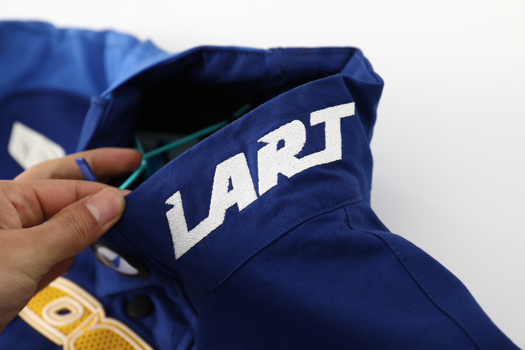 Nike x NOCTA SS24 Racing Jacket - Blue Drake Embroidered Cotton Coat 25 i1732694794 2129 26