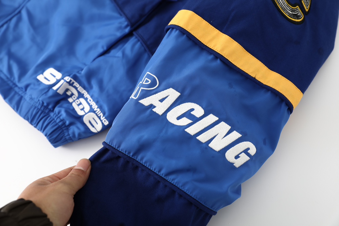 Nike x NOCTA SS24 Racing Jacket - Blue Drake Embroidered Cotton Coat 23 i1732694794 5258 1