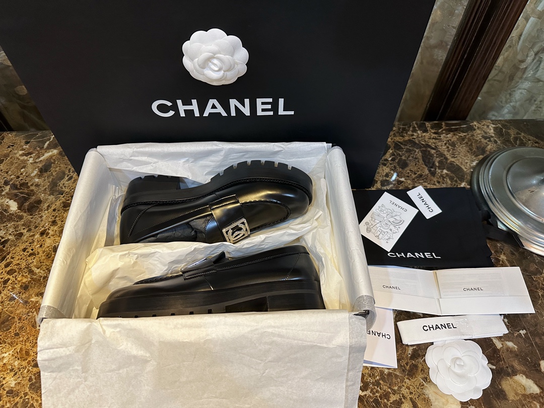 Chanel Shoes Loafers Shop the Best High Quality
 Silver Hardware