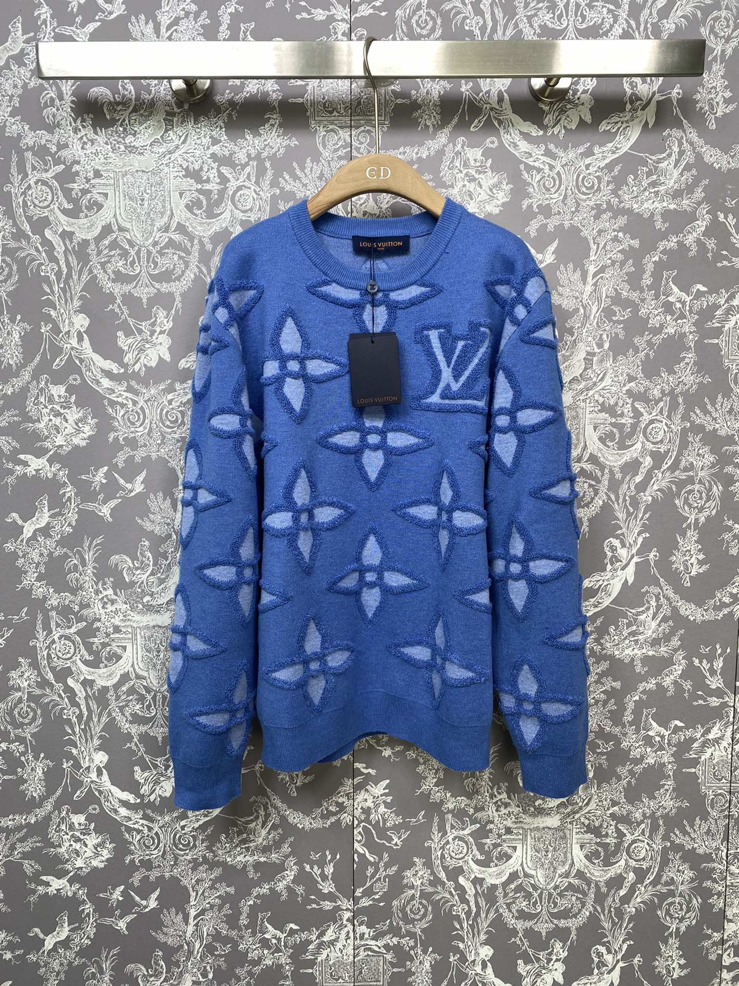 Louis Vuitton Kopen Kleding Sweatshirts Unisex Wol Herfst/winter collectie Casual