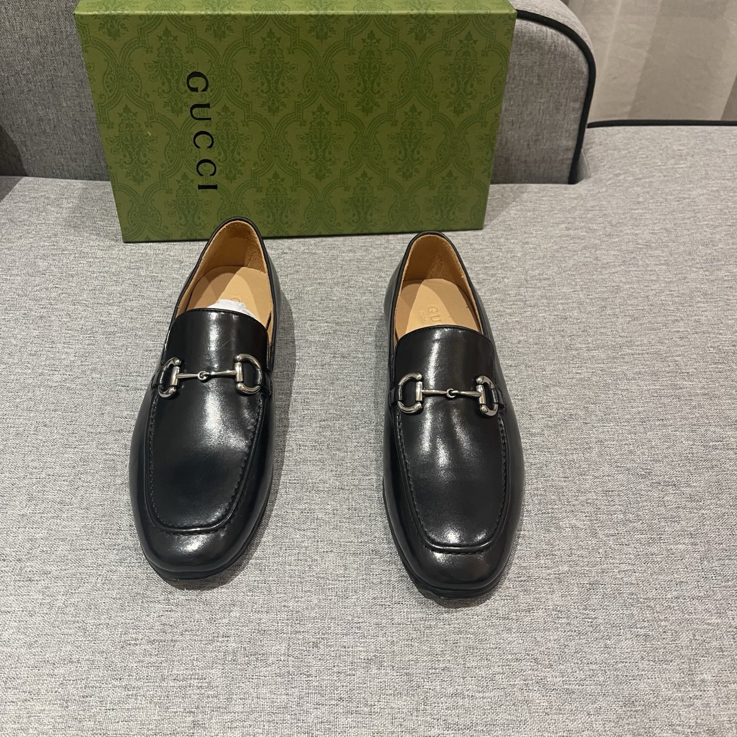 Gucci Men's Black Leather Horsebit Loafers - Size 38-45 2 i1740995279654 6786 0 0