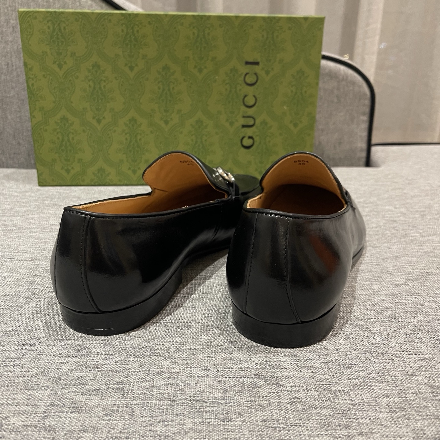 Gucci Men's Black Leather Horsebit Loafers - Size 38-45 9 i1740995287337 1791 0 7