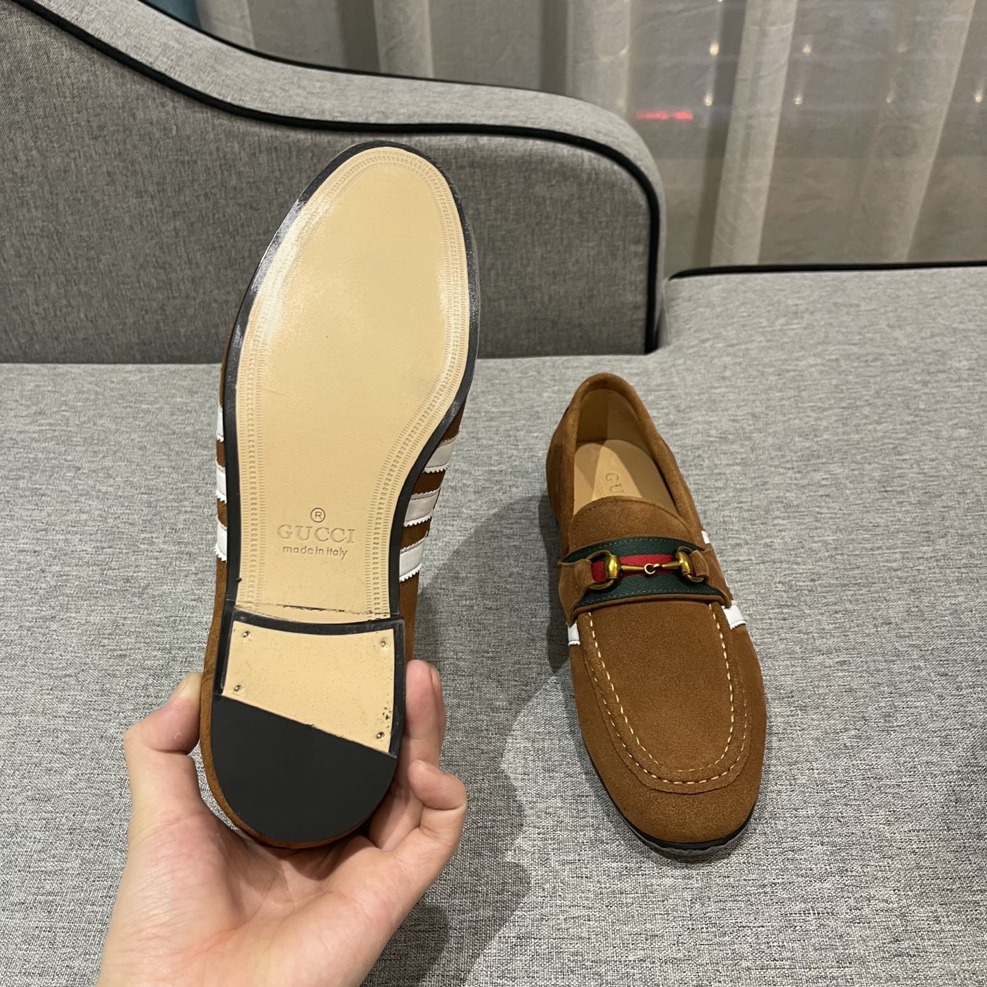 Gucci Men's Suede Horsebit Loafers - Luxurious Comfort, Sizes 38-45 10 i1740995331414 6533 0 9