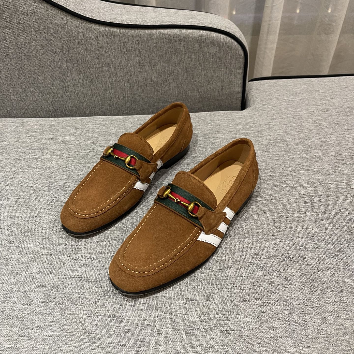 Gucci Men's Suede Horsebit Loafers - Luxurious Comfort, Sizes 38-45 5 i1740995336944 4827 0 3