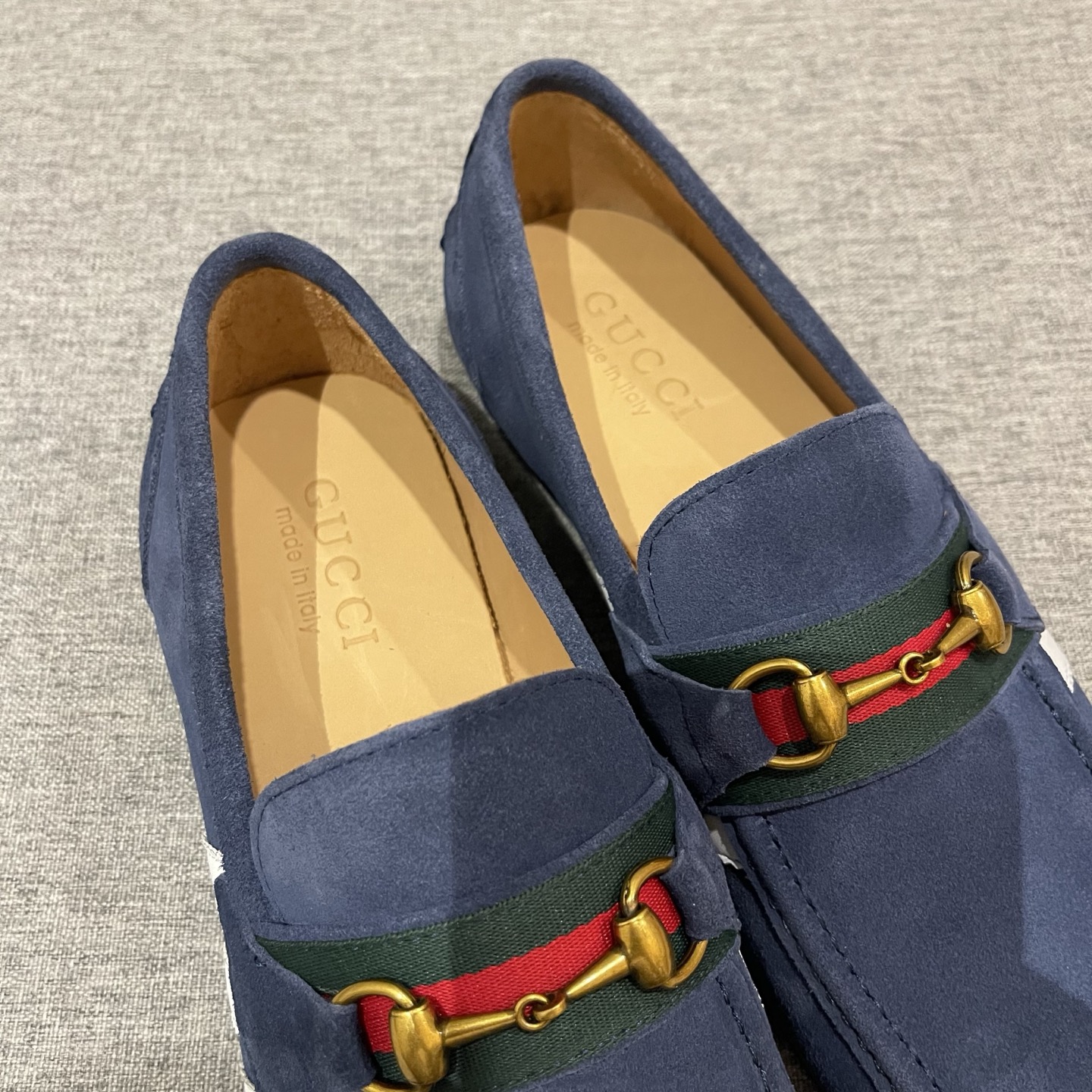 Gucci Men's Blue Suede Loafer with Horsebit Detail - EU Sizes 38-45 8 i1740995375232 3285 0 6