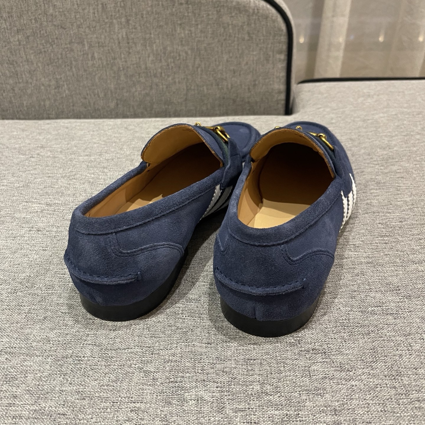 Gucci Men's Blue Suede Loafer with Horsebit Detail - EU Sizes 38-45 7 i1740995375343 1482 0 5