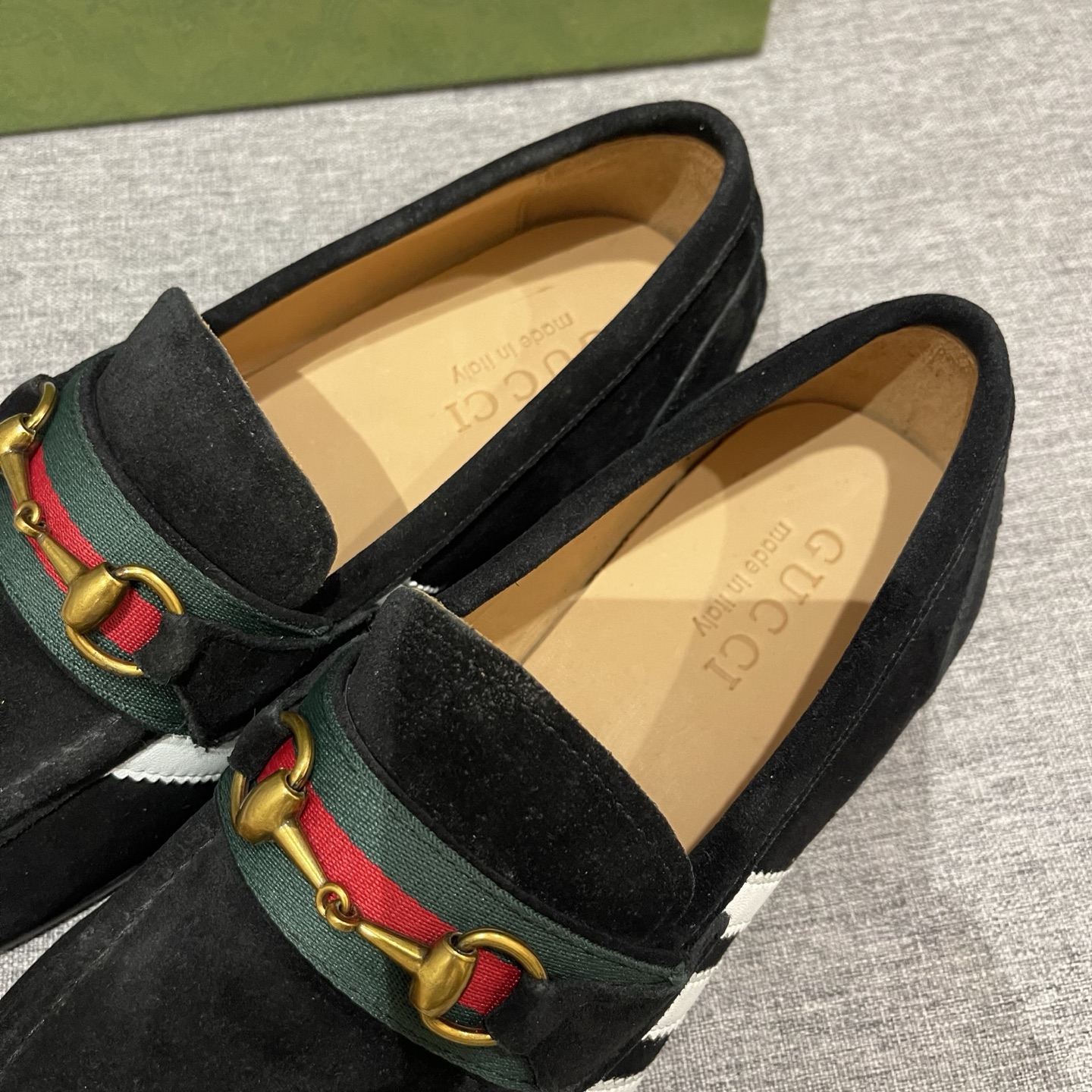 Gucci Men's Black Suede Loafers with Horsebit Detail - Size 38-45 6 i1740995420228 8491 0 4