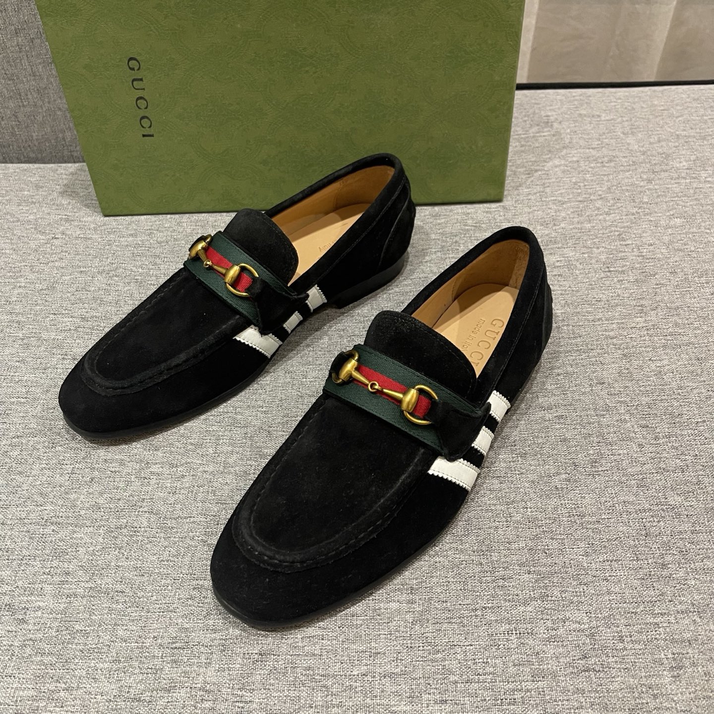 Gucci Men's Black Suede Loafers with Horsebit Detail - Size 38-45 3 i1740995420309 2740 0 1