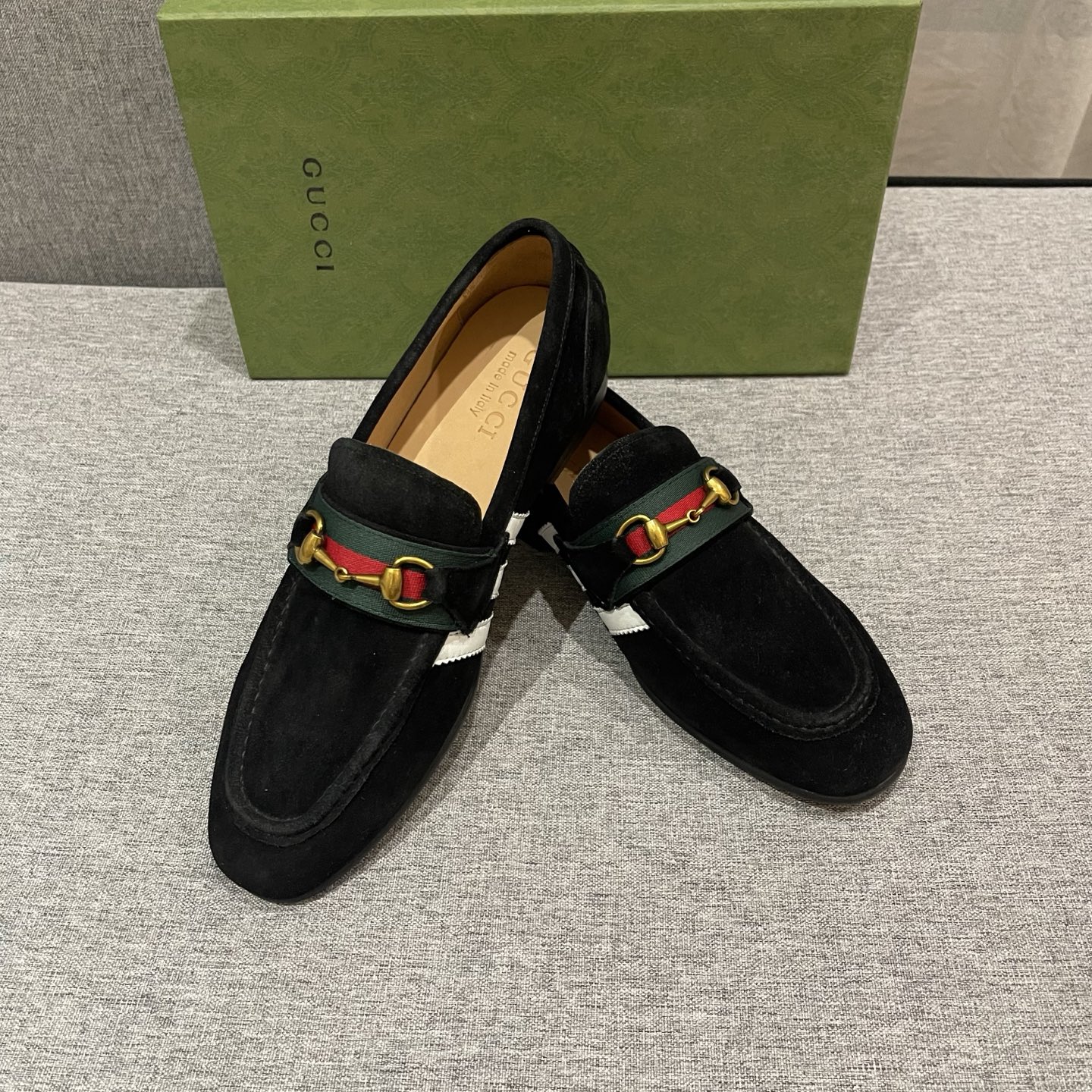 Gucci Men's Black Suede Loafers with Horsebit Detail - Size 38-45 4 i1740995430542 3324 0 2
