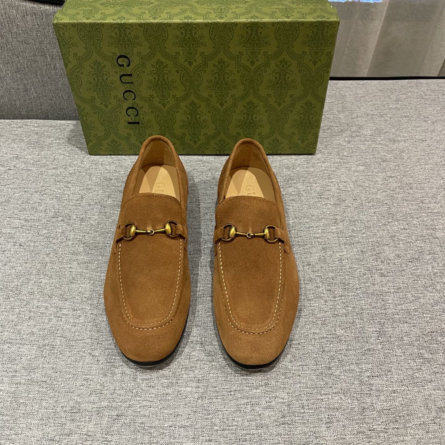 Gucci Men's Suede Horsebit Loafers - Luxurious Comfort & Style, Sizes 38-45 1 Gucci Men's Suede Horsebit Loafers - Luxurious Comfort & Style, Sizes 38-45