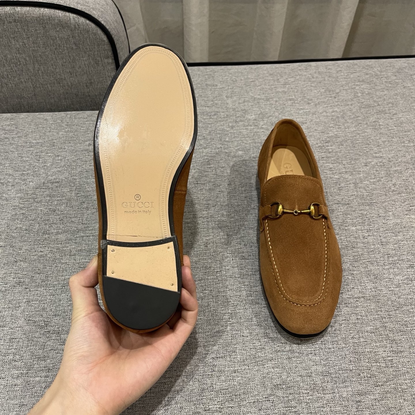 Gucci Men's Suede Horsebit Loafers - Luxurious Comfort & Style, Sizes 38-45 10 i1740995479990 2493 0 8
