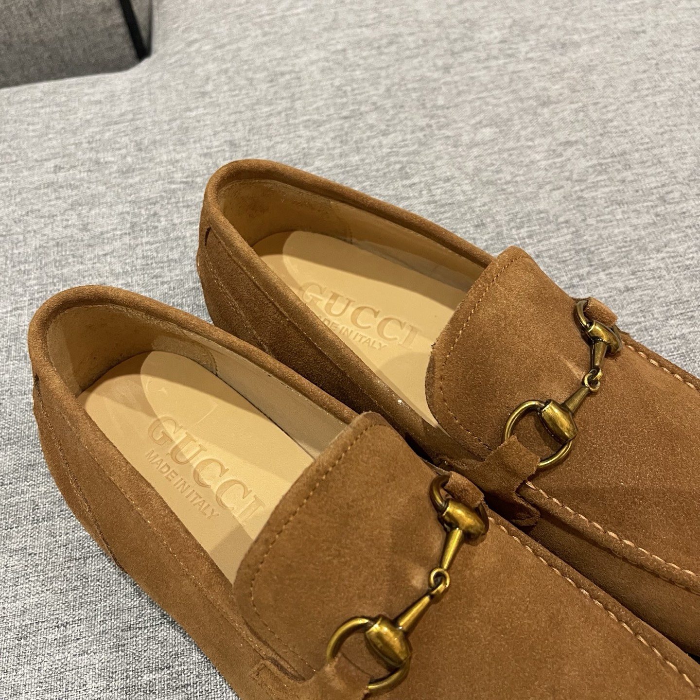 Gucci Men's Suede Horsebit Loafers - Luxurious Comfort & Style, Sizes 38-45 6 i1740995487370 215 0 4