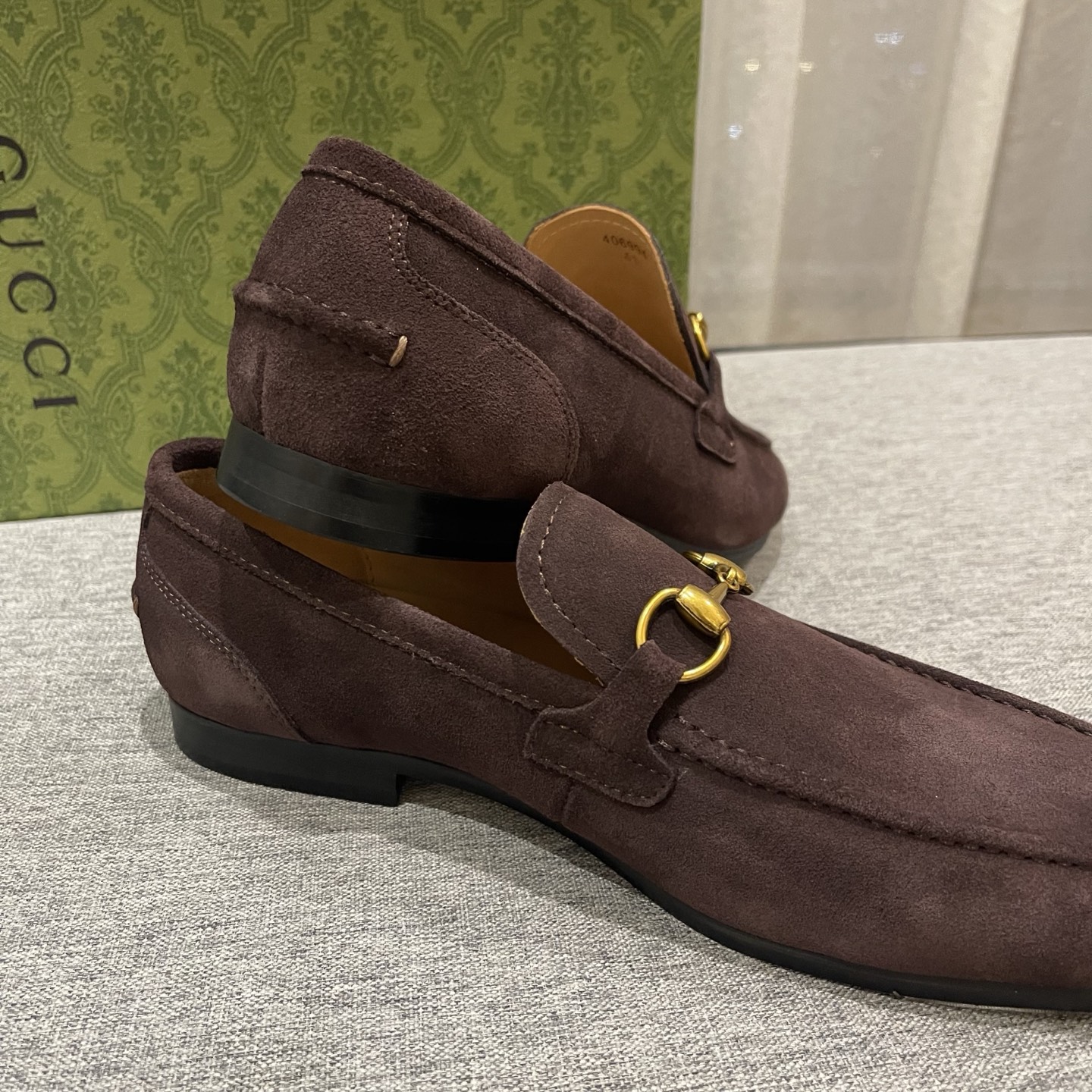 Gucci Men's Brown Suede Horsebit Loafers - Comfortable & Stylish 7 i1740995498183 9901 0 5