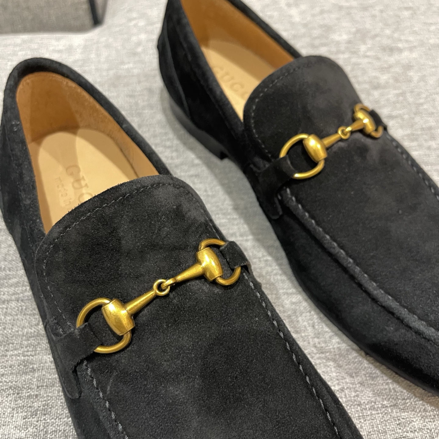Gucci Men's Black Suede Horsebit Loafers - Comfortable & Stylish 6 i1740995520018 1542 0 4