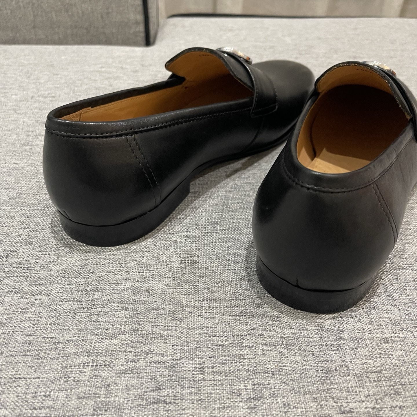 Gucci Men's Black Leather Loafers with Interlocking G - Size 38-45 8 i1740995588020 1513 0 6