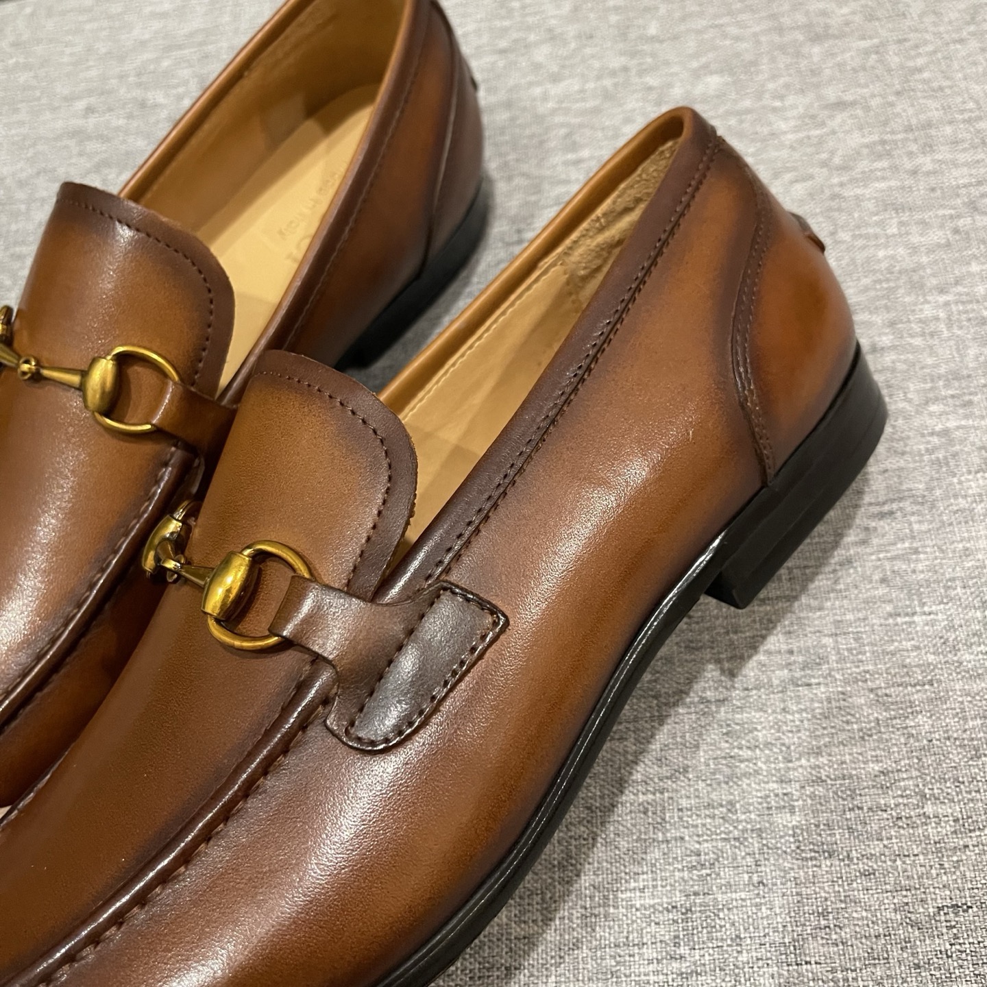 Gucci Men's Horsebit Leather Loafers - Brown Leather Slip-Ons 6 i1740995943913 8010 0 4