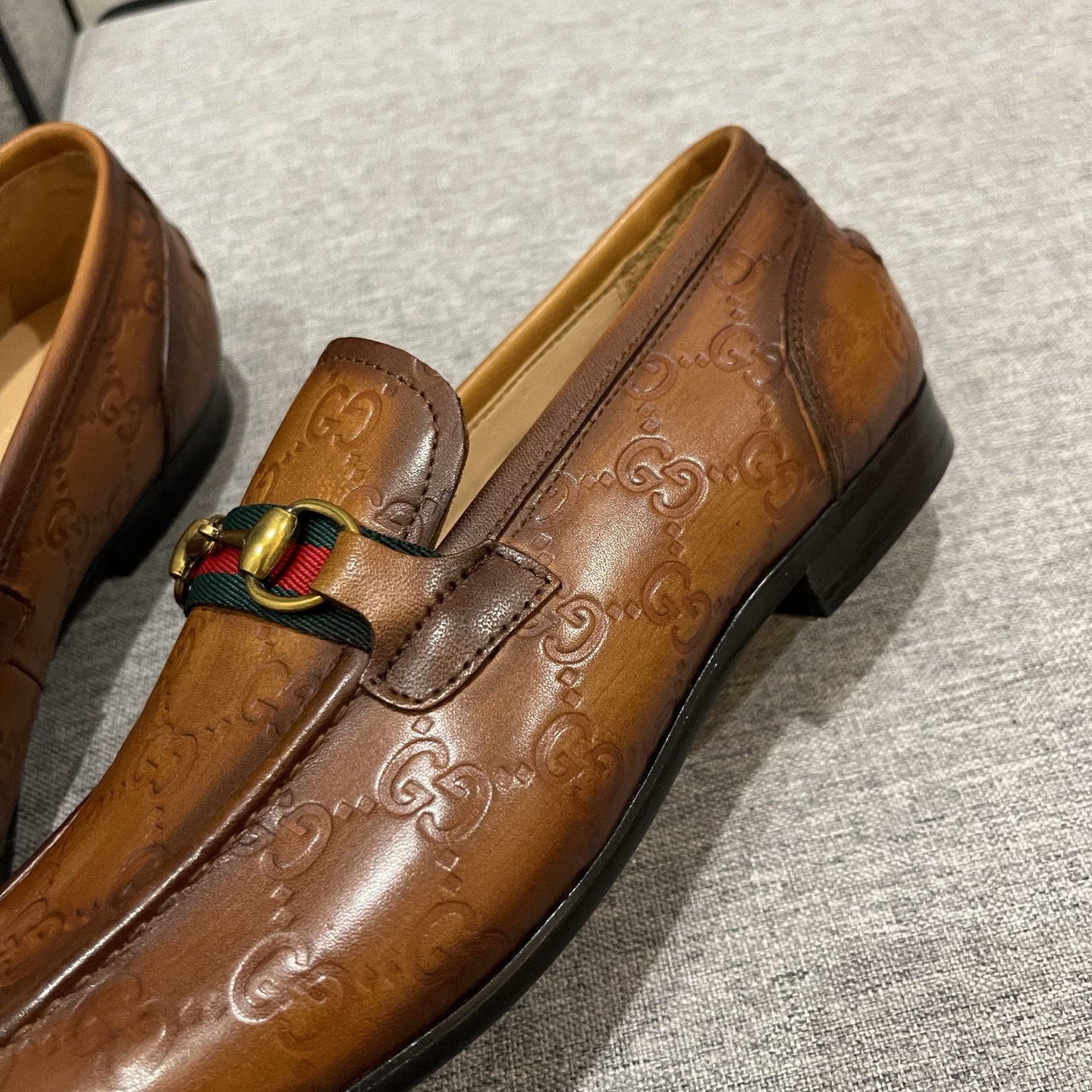 Gucci Men's Loafers - Leather Upper, Comfortable Deep Rubber Sole, Sizes 38-45 6 i1740995966196 5968 0 4