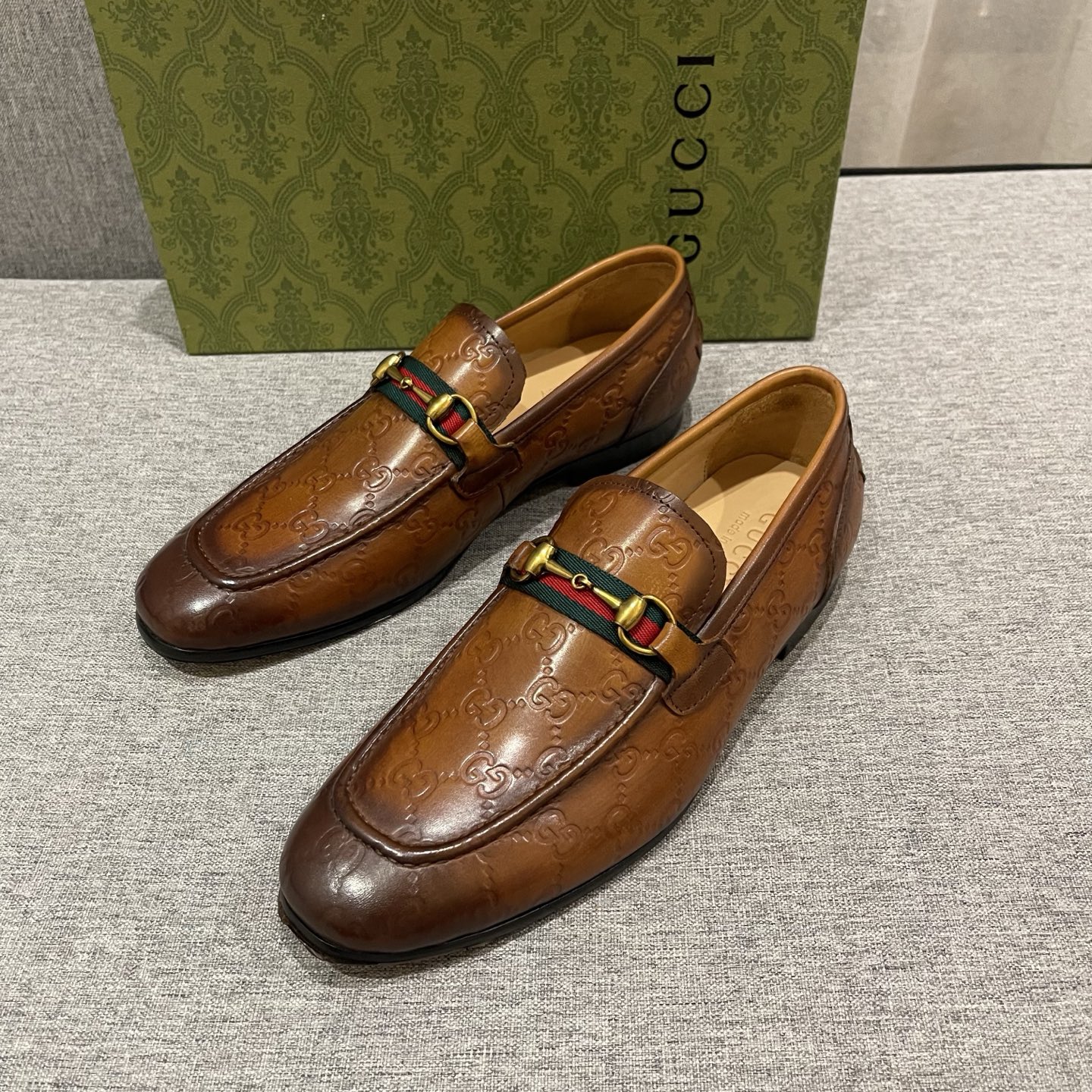 Gucci Men's Loafers - Leather Upper, Comfortable Deep Rubber Sole, Sizes 38-45 3 i1740995966333 9122 0 1