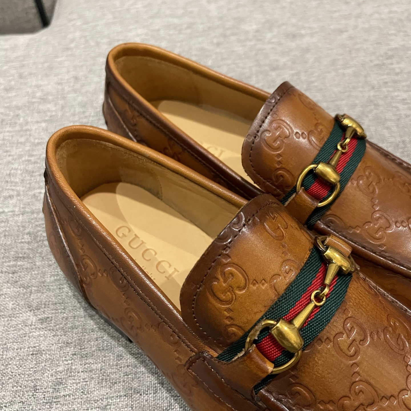 Gucci Men's Loafers - Leather Upper, Comfortable Deep Rubber Sole, Sizes 38-45 5 i1740995973827 7448 0 3
