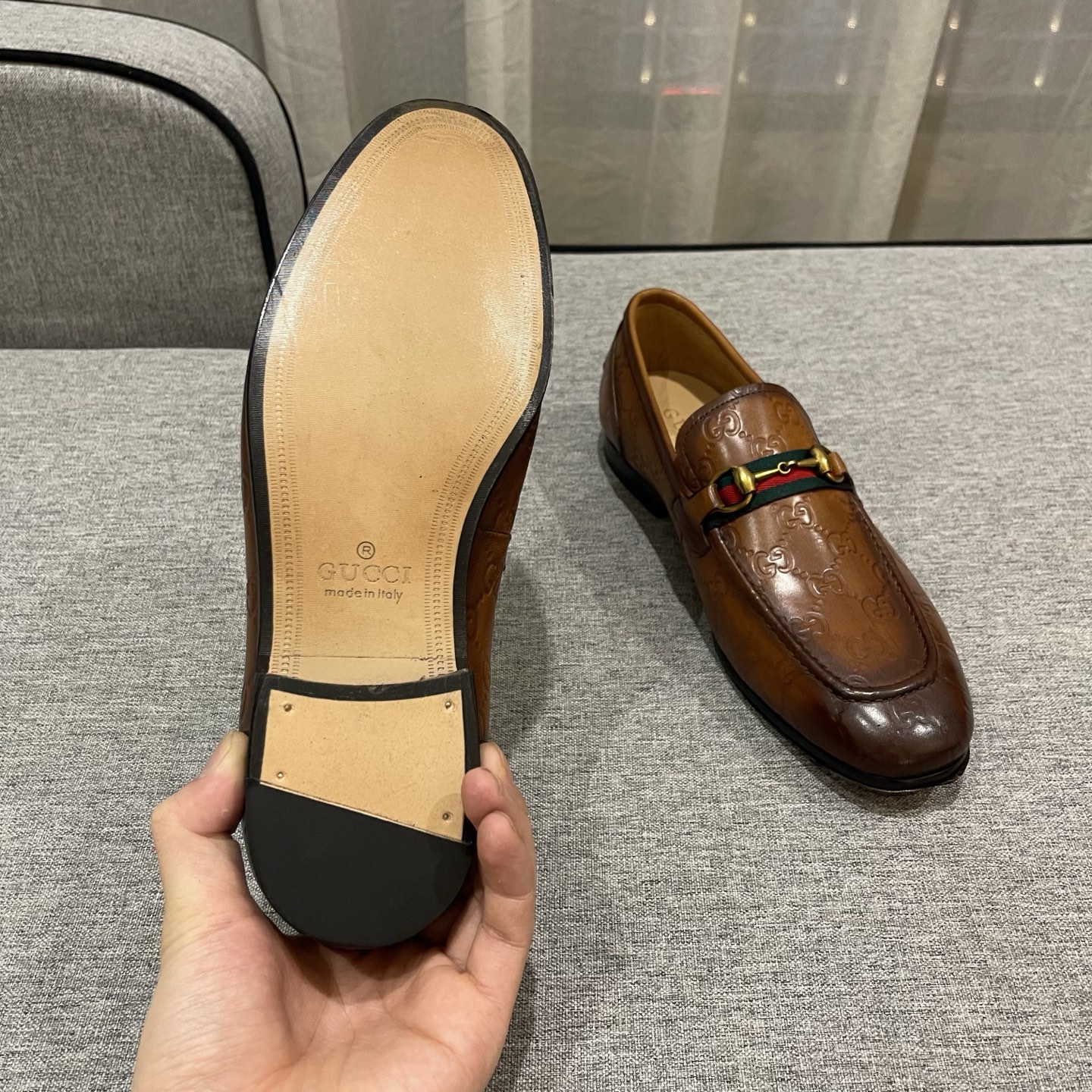 Gucci Men's Loafers - Leather Upper, Comfortable Deep Rubber Sole, Sizes 38-45 10 i1740995975195 5962 0 8