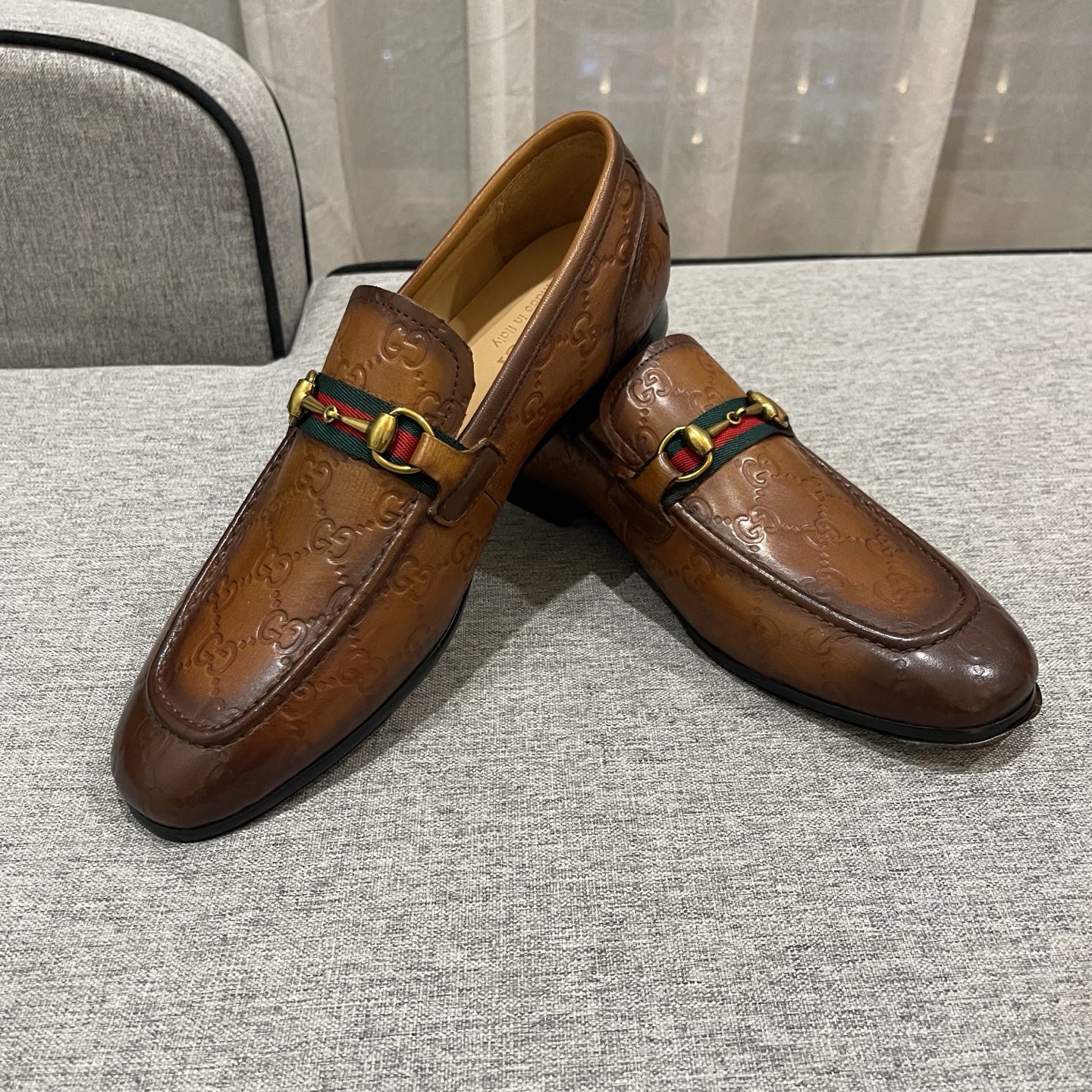 Gucci Men's Loafers - Leather Upper, Comfortable Deep Rubber Sole, Sizes 38-45 4 i1740995975212 8078 0 2