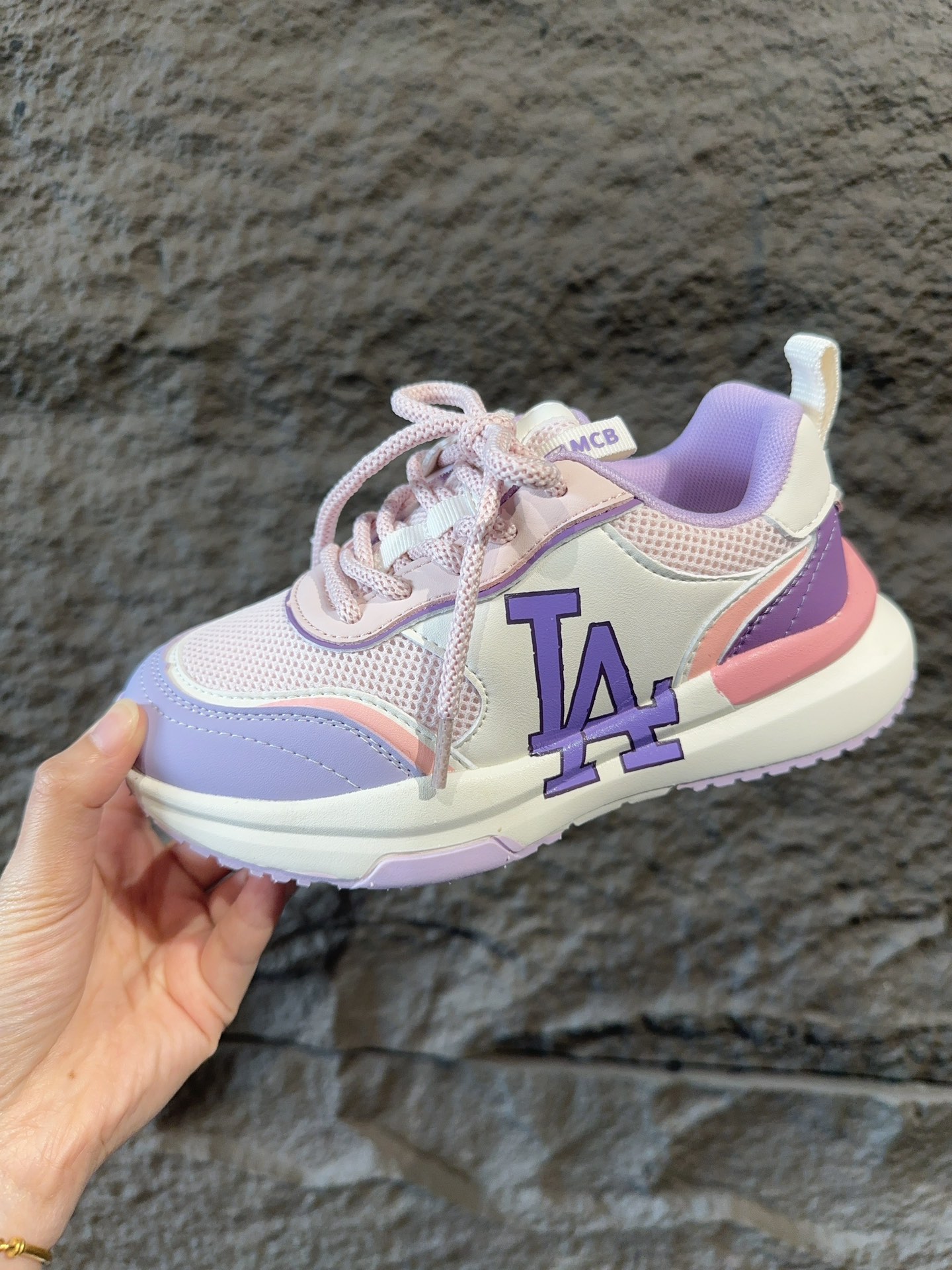 图片[4]-MLB 3ASHRJ13N MLB纽约洋基队LA复古休闲老爹鞋童鞋 系带+内侧魔术贴 注意尺码：31-37-选品中心