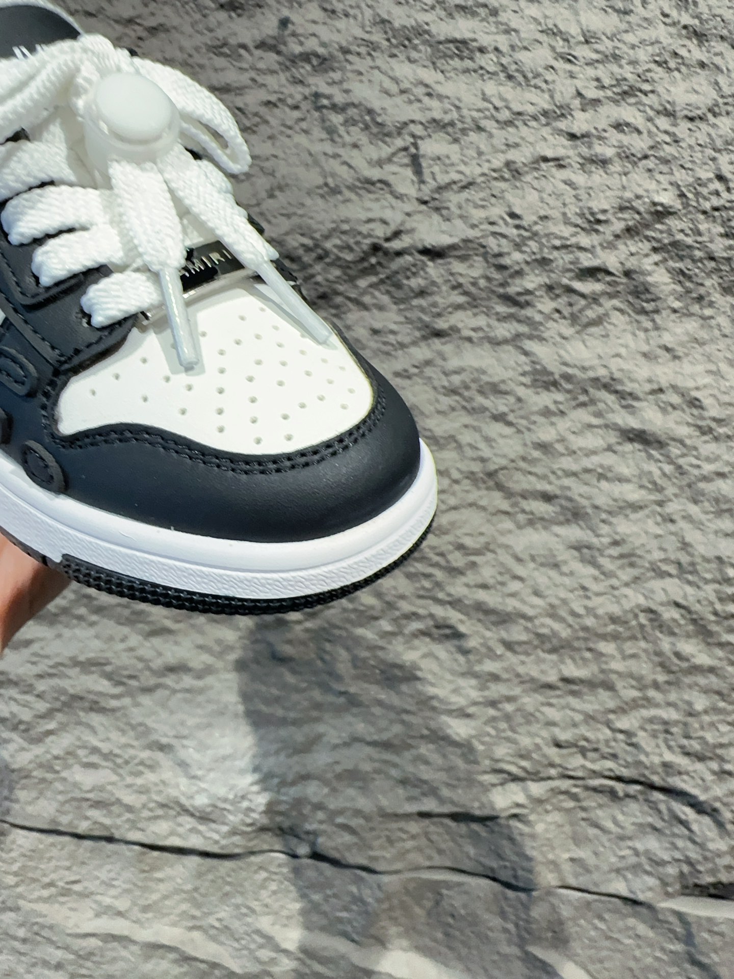 图片[5]-AMIRI骨骼骨头童鞋 王一博明星同款真皮透气百搭板鞋 鹿师兄同款小众国潮ins风硬核概念低帮运动休闲小白鞋 尺码：26-37-选品中心