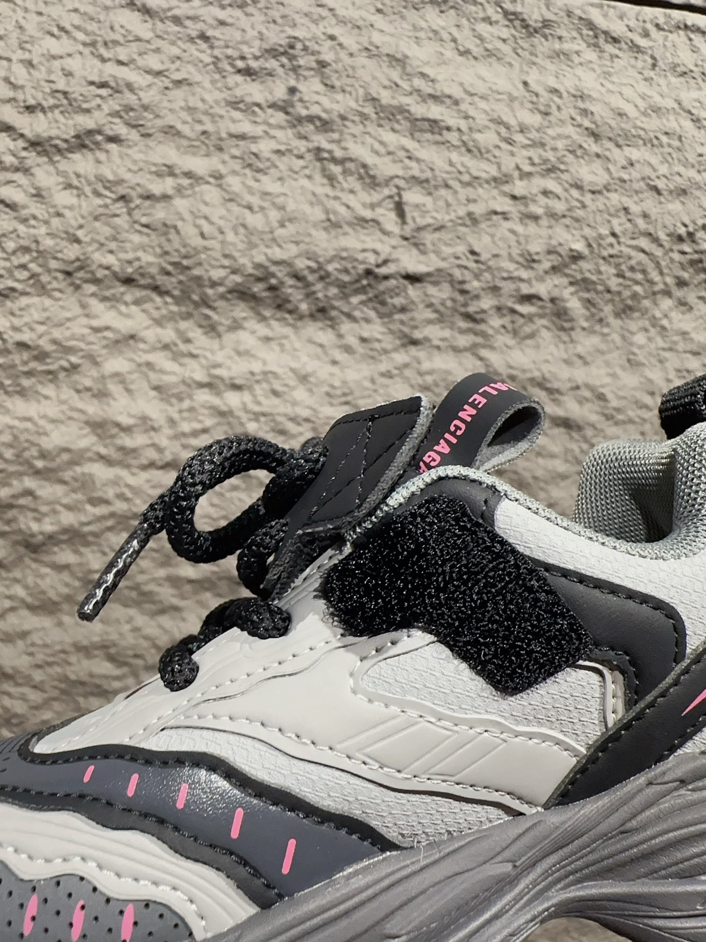 图片[9]-特价 BALENCIAGA INS 16XL 巴黎世家厚底增高鞋老爹鞋 16XL复古休闲百搭鞋 系带方式： 系带+内侧魔术贴 号码：26-37-选品中心