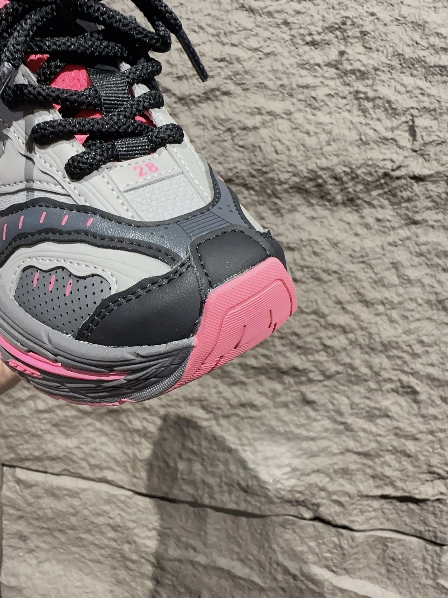 图片[5]-特价 BALENCIAGA INS 16XL 巴黎世家厚底增高鞋老爹鞋 16XL复古休闲百搭鞋 系带方式： 系带+内侧魔术贴 号码：26-37-选品中心