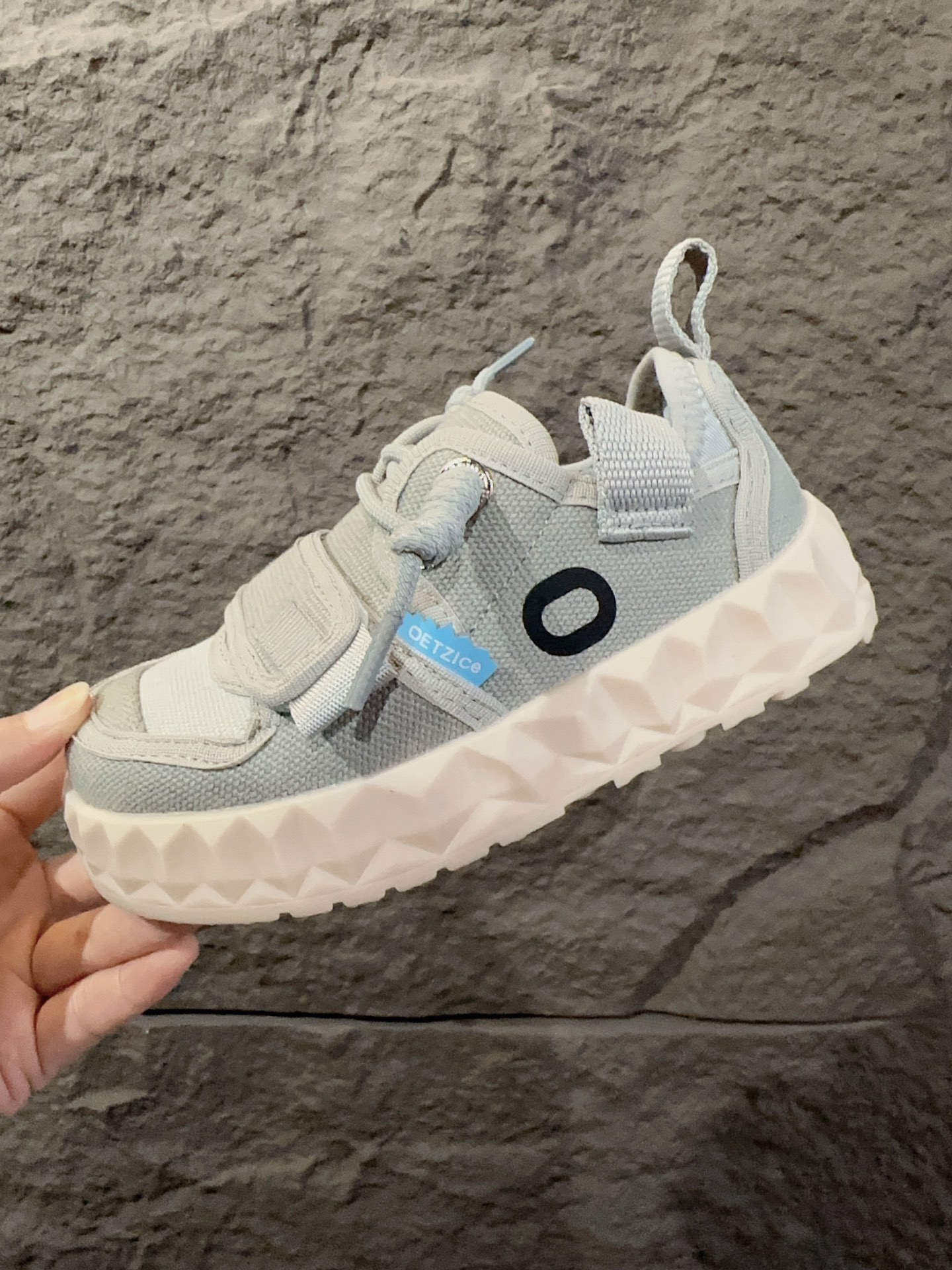 图片[3]-特价 OETZI 冰人奥兹丑萌帆布鞋童鞋 OETZI冰山果冻鞋厚底丑萌板鞋 系带方式：松紧带 号码：26-37-选品中心