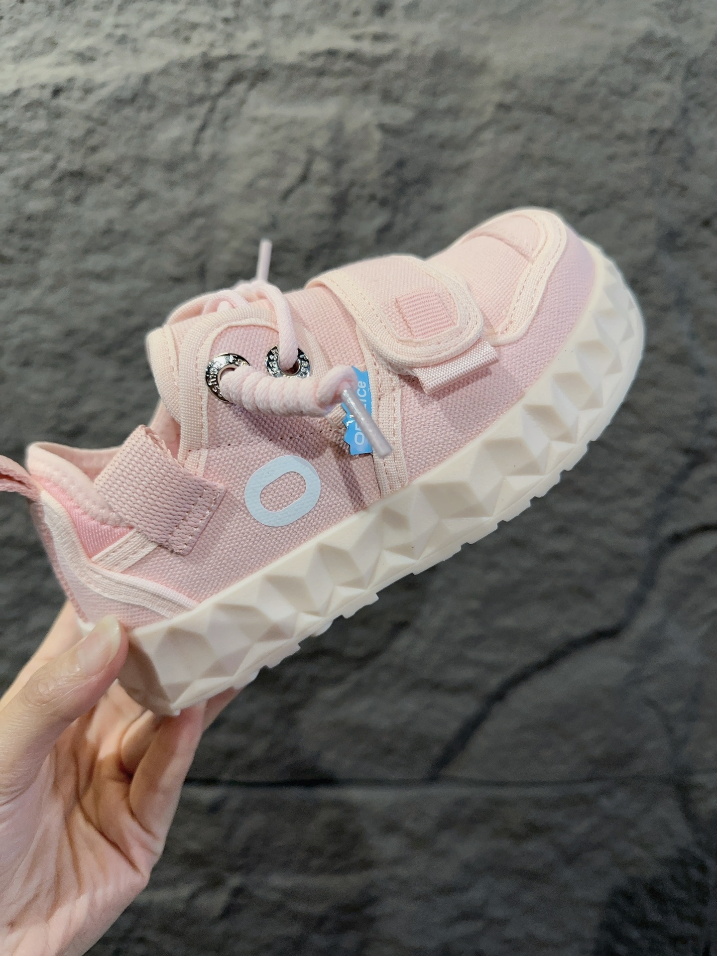 图片[4]-特价不退不换 OETZI 冰人奥兹丑萌帆布鞋童鞋 OETZI冰山果冻鞋厚底丑萌板鞋 系带方式：松紧带 号码：26-37-选品中心