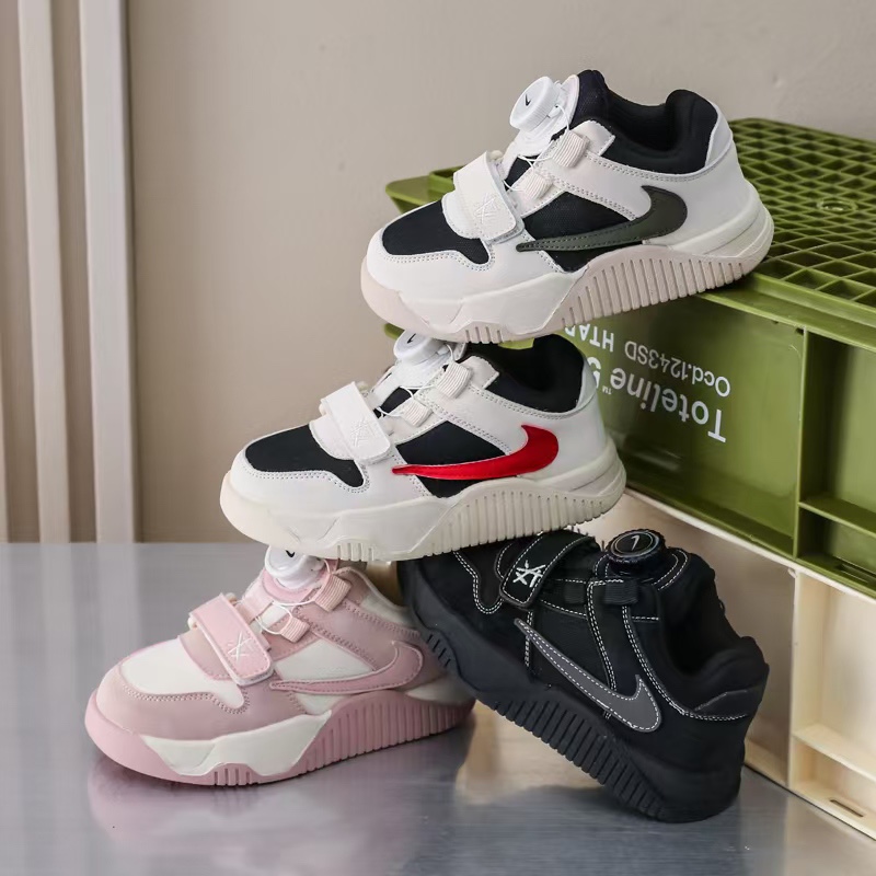 图片[8]-NIKE AJ1 Travis Scott 篮球鞋 耐克倒钩耐磨防滑减震TS复古联名新款篮球鞋 旋转纽扣 双面绒+牛筋布 26-37-选品中心