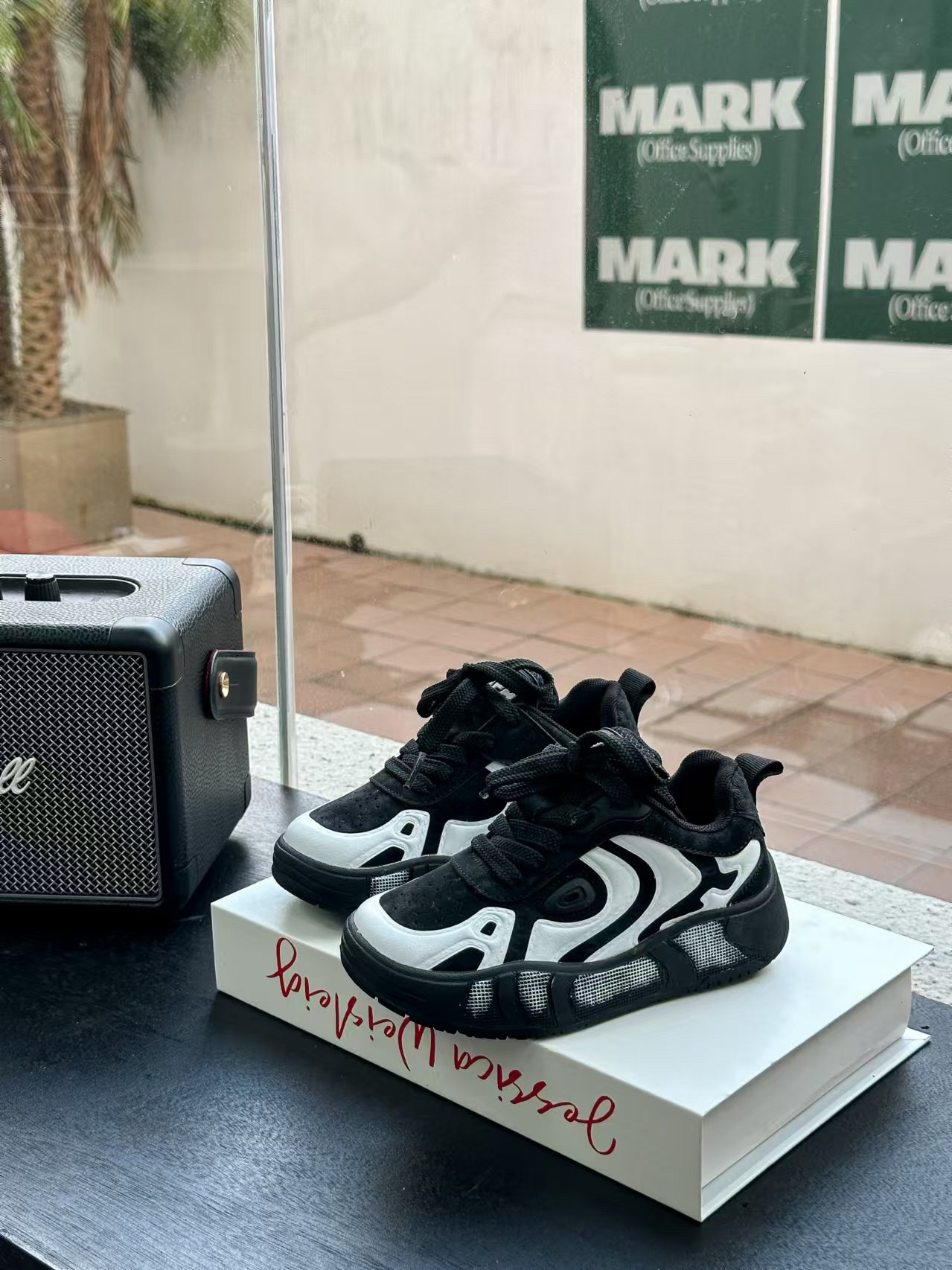 FILA FILA FILA FELLOW SHOES MELT PIONEER SHOES TIE MODE: TIE + INNER MAGIC STICKER NO. 26-37