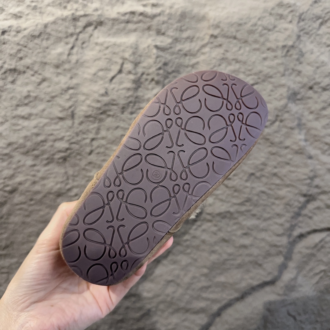 图片[8]-勃肯加绒童鞋 BIRKENSTOCK勃肯加绒保暖洋气豆豆鞋 真皮软底可爱保暖防冻网红爆款 外侧魔术贴，26-37-选品中心