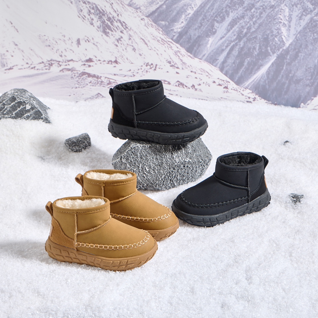 图片[7]-UGG轮胎底雪地靴 UGG加绒保暖登山防滑户外雪地靴童鞋 真皮软底保暖防冻网红爆款棉鞋 26-37-选品中心