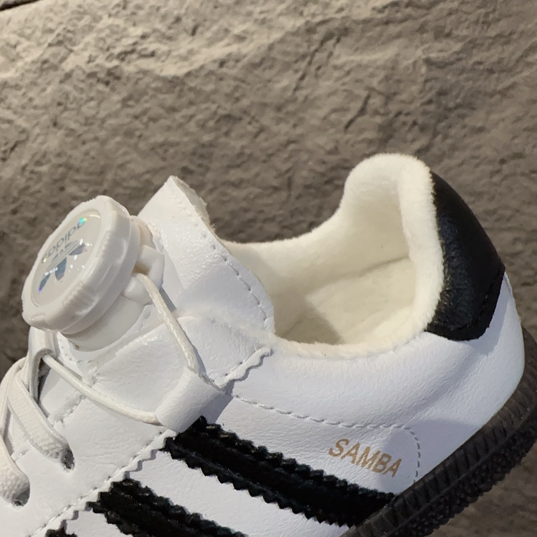 图片[9]-adidas 德训鞋旋转纽扣童鞋 阿迪达斯德训鞋复古休闲运动板鞋旋转纽扣童鞋 松紧带+旋转纽扣 26-37-选品中心