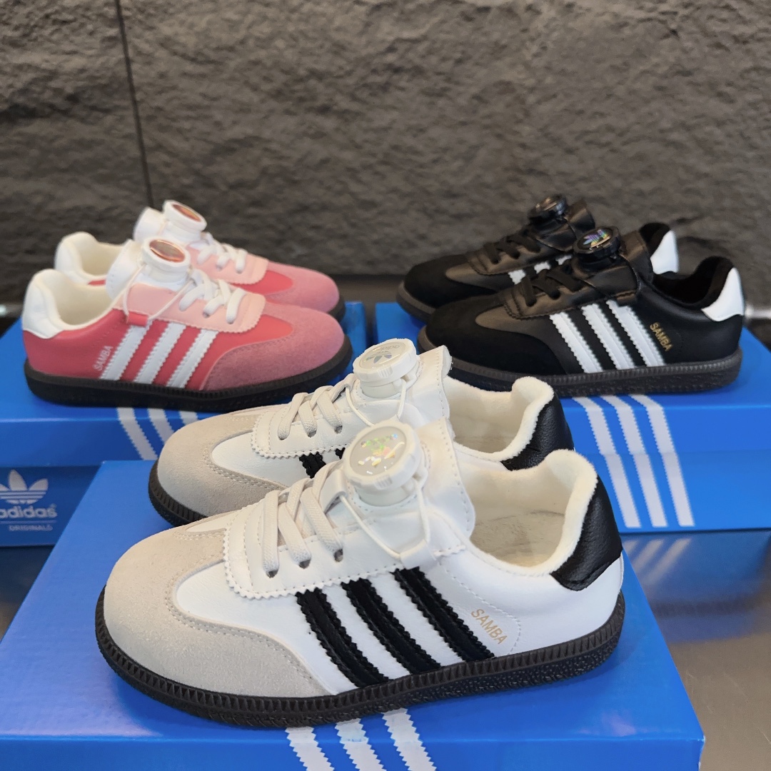 图片[6]-尺码表+集合图 adidas 德训鞋旋转纽扣童鞋 阿迪达斯德训鞋复古休闲运动板鞋旋转纽扣童鞋 松紧带+旋转纽扣 26-37-选品中心