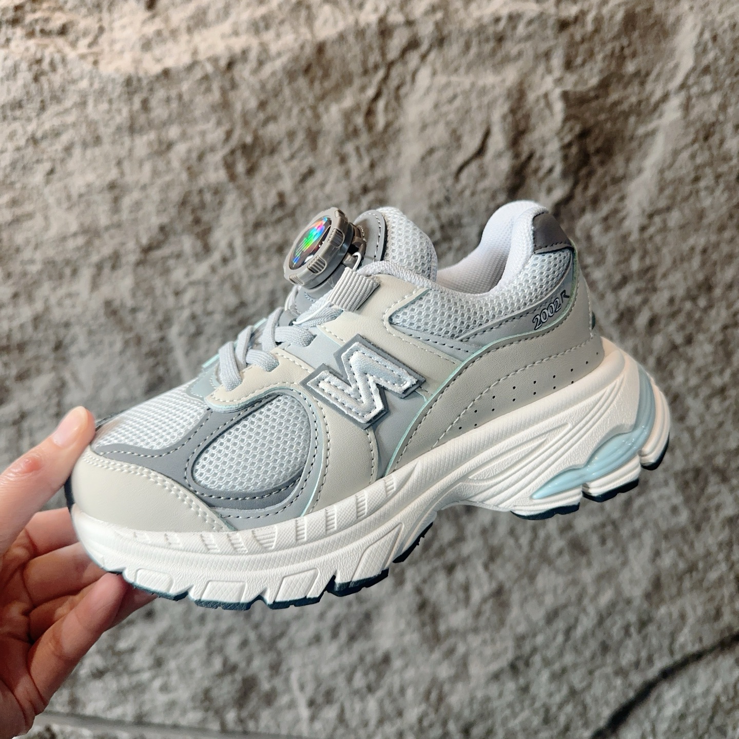 图片[3]-NB2002旋转纽扣童鞋 HerBalance 2002运动休闲跑鞋 系带方式：松紧带+旋转纽扣号 码：26-37-选品中心