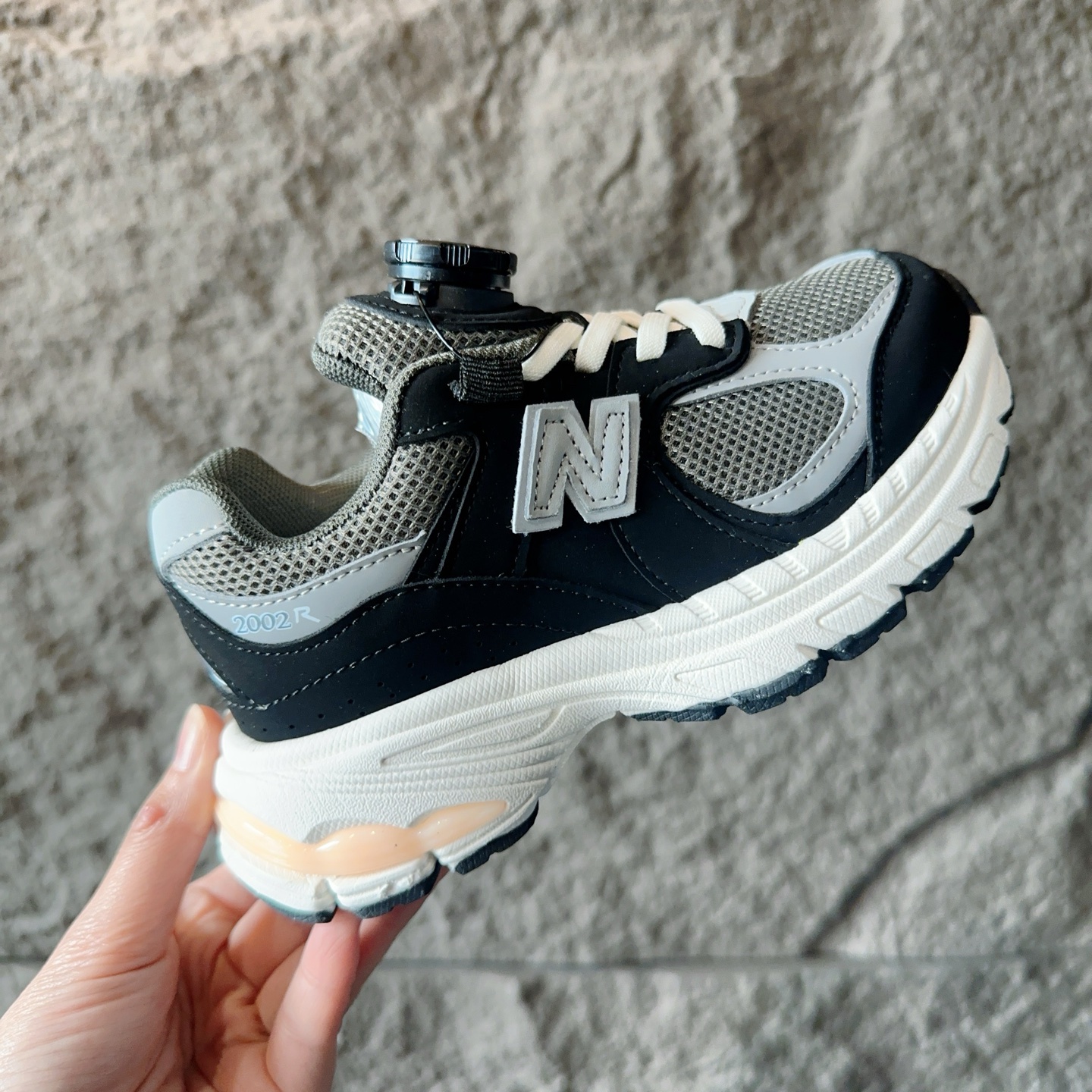 图片[4]-NB2002旋转纽扣童鞋 HerBalance 2002运动休闲跑鞋 系带方式：松紧带+旋转纽扣号 码：26-37-选品中心