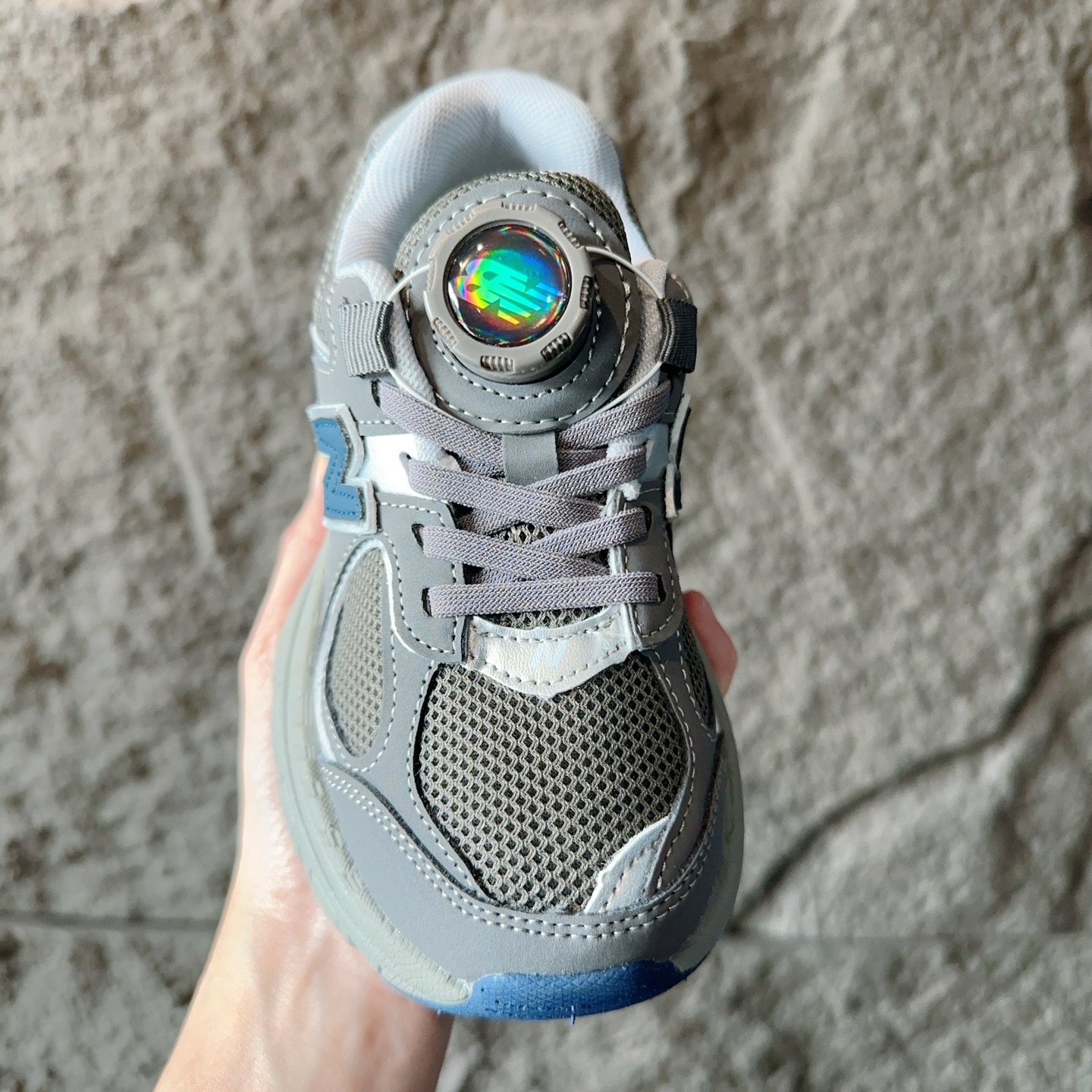 图片[2]-NB2002旋转纽扣童鞋 HerBalance 2002运动休闲跑鞋 系带方式：松紧带+旋转纽扣号 码：26-37-选品中心