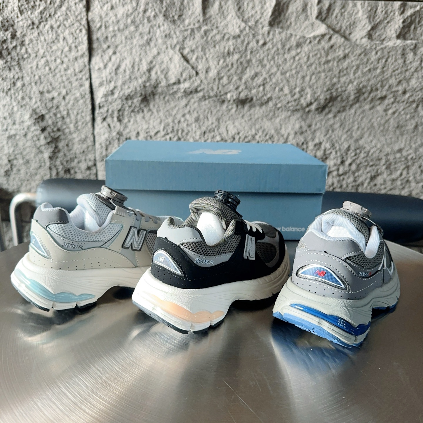 图片[9]-尺码表+集合图 NB2002旋转纽扣童鞋 HerBalance 2002运动休闲跑鞋 系带方式：松紧带+旋转纽扣号 码：26-37-选品中心