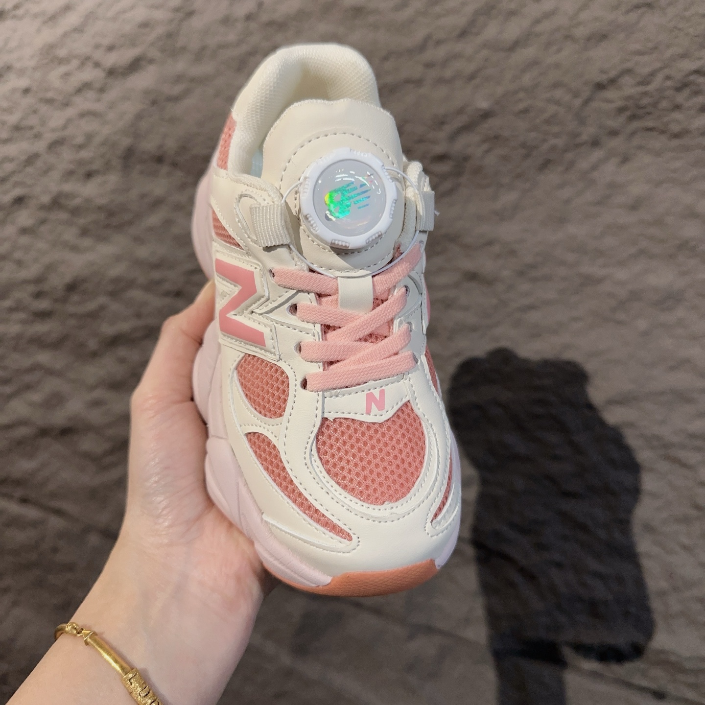 图片[2]-NB9060旋转纽扣童鞋 New Balance 9060运动休闲跑鞋 尺码：26-37-选品中心