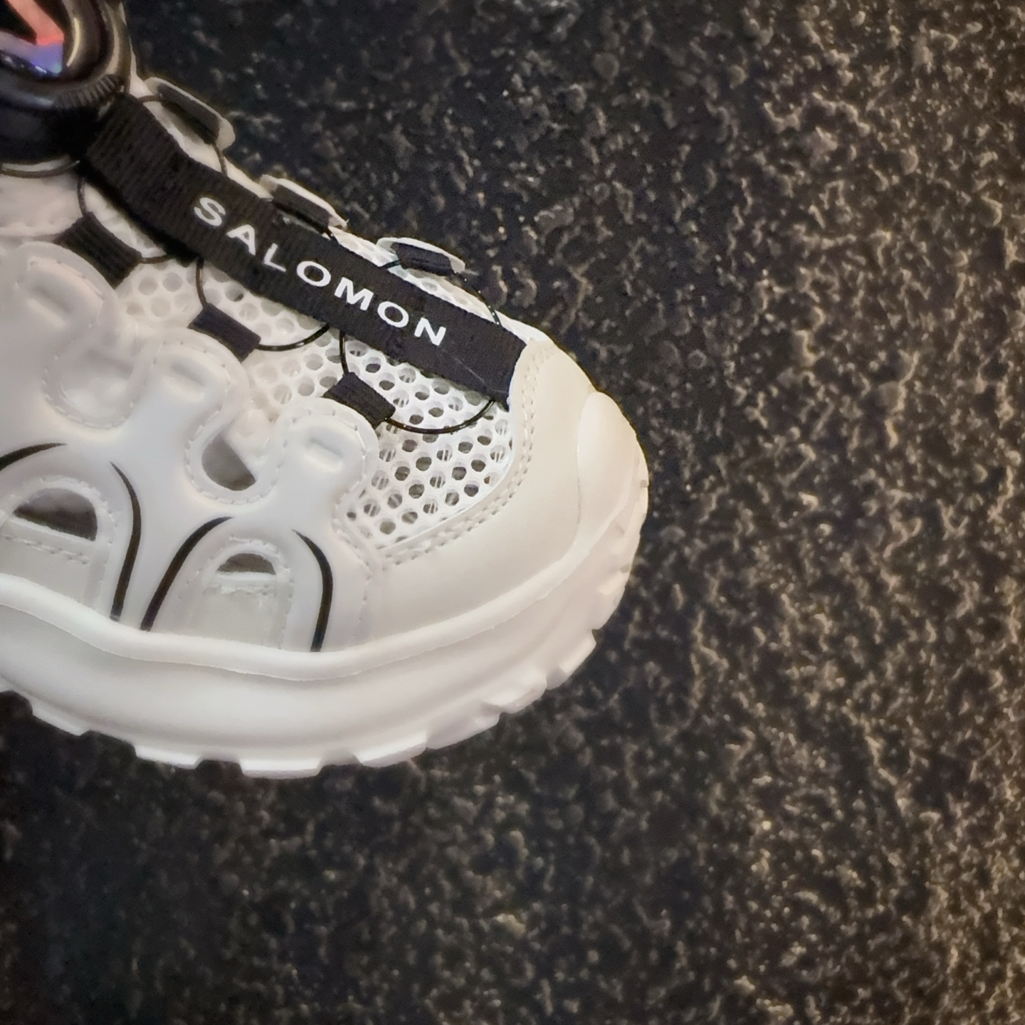 图片[5]-儿童萨络蒙XT-Q旋转纽扣凉鞋 SALOMON XT-Q系列旋转纽扣包头防撞童鞋 溯溪鞋凉鞋 萨络蒙XT-Q透气网鞋榴莲底涉水鞋沙滩鞋 尺码：26-37-选品中心