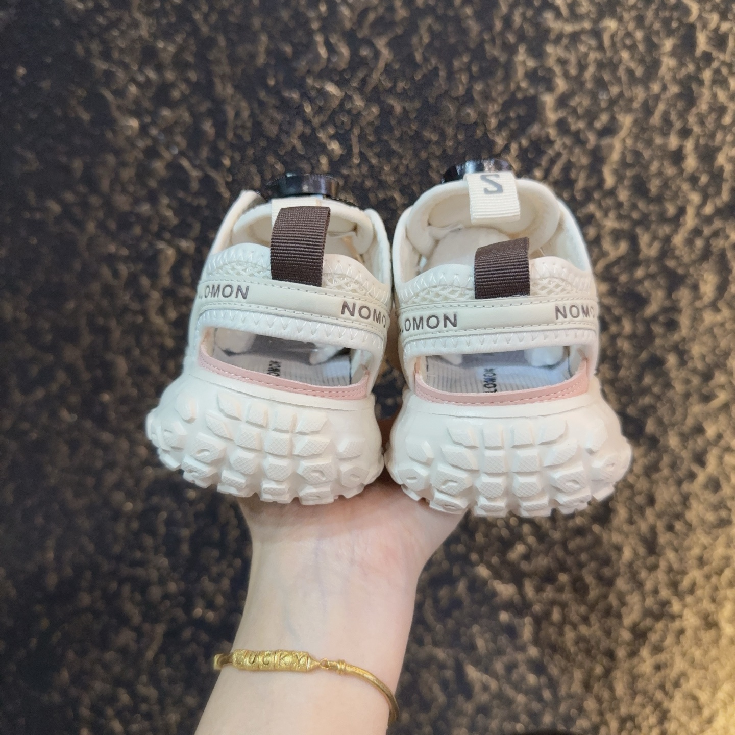 图片[7]-儿童萨络蒙XT-Q旋转纽扣凉鞋 SALOMON XT-Q系列旋转纽扣包头防撞童鞋 溯溪鞋凉鞋 萨络蒙XT-Q透气网鞋榴莲底涉水鞋沙滩鞋 尺码：26-37-选品中心